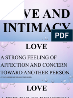 Love and Intimacy