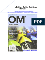 Om 4 4Th Edition Collier Solutions Manual Full Chapter PDF