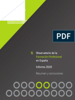 Informe FP España2020