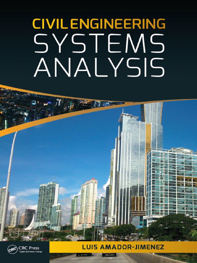 ) Civil Engineering Systems Analysis by Luis Amador Jimenez | PDF