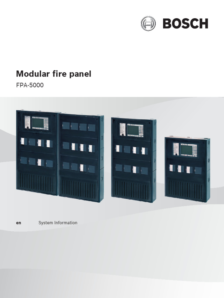 FPA-5000 Installation Manual Overview | PDF | Power Supply | Modular ...