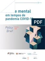 INSA - Saúde Mental em Tempos de Pandemia-SM-COVID-19 - Policy Brief