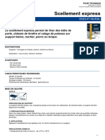 Bostik Diy FR Fiche Technique Scellement Express 30604272 Tds