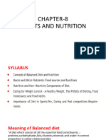 Sports and Nutrition
