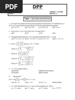 Relations and Functions Q-2