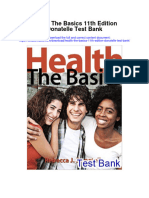Health The Basics 11Th Edition Donatelle Test Bank Full Chapter PDF