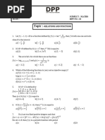 Relations and Functions Q-10