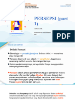 Pertemuan 5 Persepsi (Part 1)