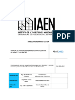 Gestión Administrativa-PRO-003-Administración y Control de Bienes y Existencias 2022