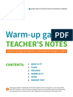 PlayEnglish Warm-up-Games TEACHERS Letter