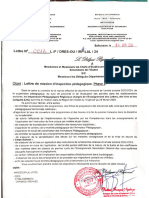 Lettre de mission d'inspection LAL Phase 2