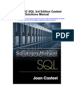 Download Oracle 12C Sql 3Rd Edition Casteel Solutions Manual full chapter pdf