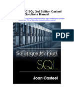 Oracle 12C SQL 3Rd Edition Casteel Solutions Manual Full Chapter PDF