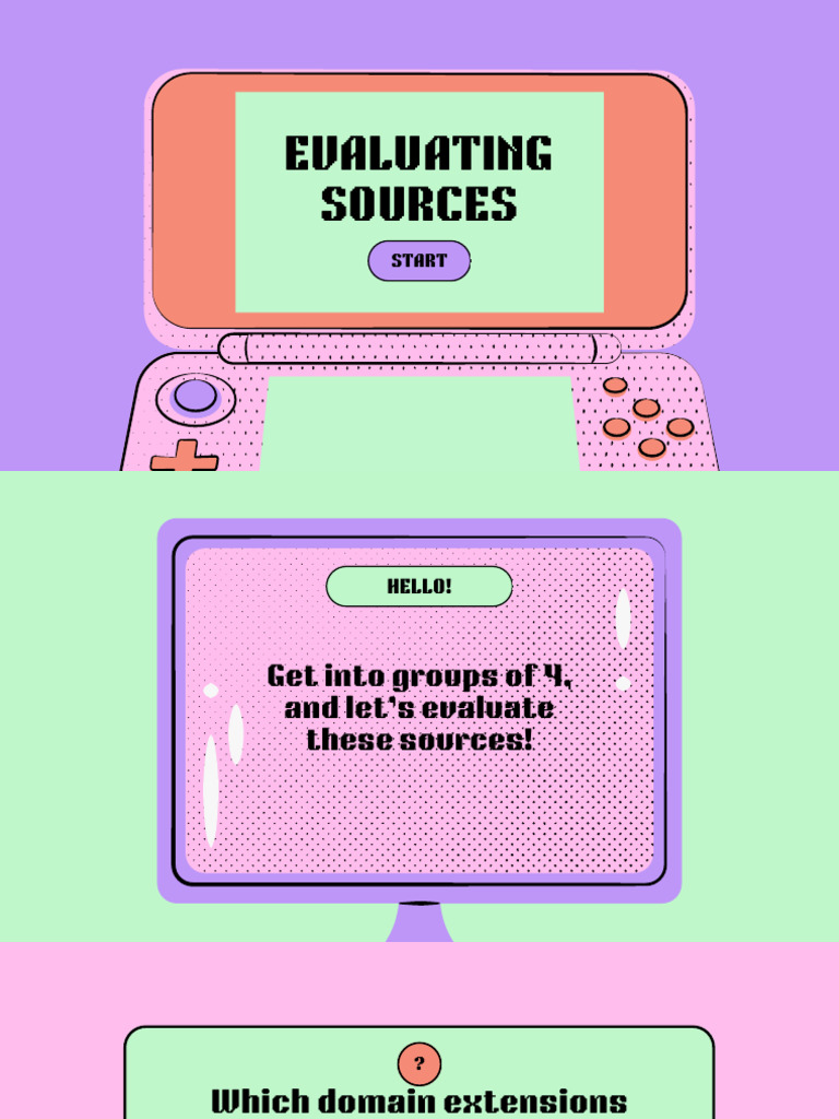 Evaluating Reliable Information Sources | PDF | Young Adult | General ...