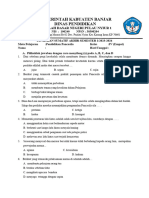 SOAL KELAS 4 Pendidikan Pancasila Kelompok 1