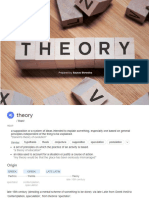 Design Theory II - Introduction To Theory