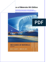 EBOOK Mechanics of Materials 9Th Edition Download Full Chapter PDF Kindle