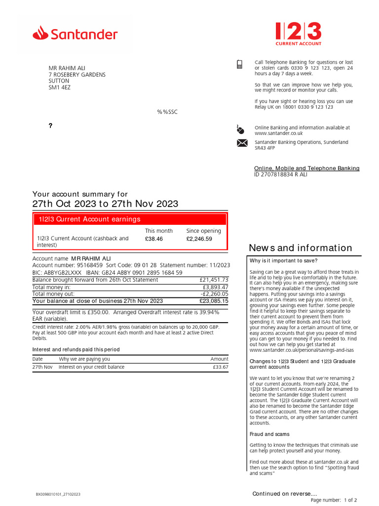 Current account statement 28112023 pdf