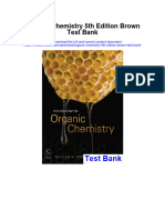 Download Organic Chemistry 5Th Edition Brown Test Bank full chapter pdf