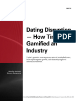 Dating Disruption - How Tinder Gamified An Industry