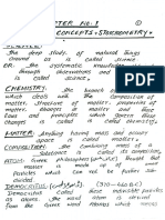 Chemistry - Basics of Stoichiometry With Skill Development