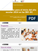 Condiciones para El Inicio 2024 - 14.12.2023