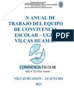 Plan Anual Convivencia Escolar 2022