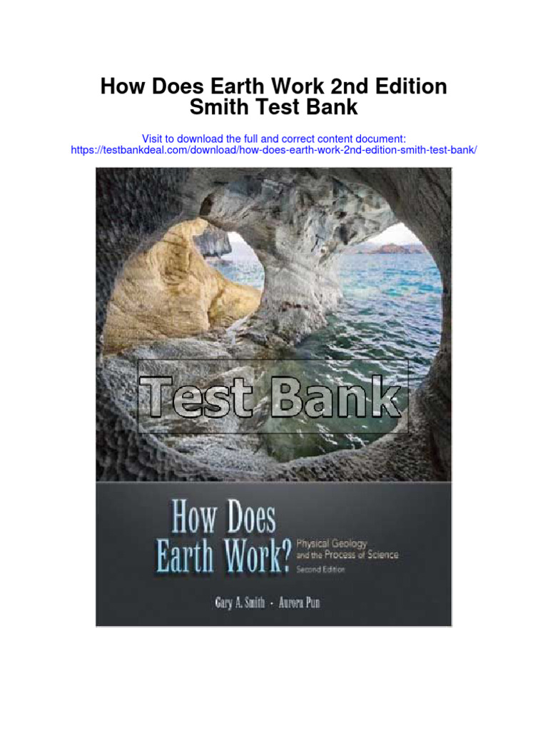 How Does Earth Work 2Nd Edition Smith Test Bank Full Chapter PDF PDF