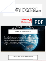 Derechos Humanos y Derechos Fundamentales