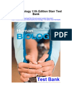 Human Biology 11Th Edition Starr Test Bank Full Chapter PDF