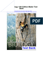 Human Biology 13Th Edition Mader Test Bank Full Chapter PDF