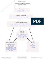 Social Anxiety Formulation Diagram and Example 2