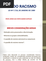 Aula - Lei Do Racismo