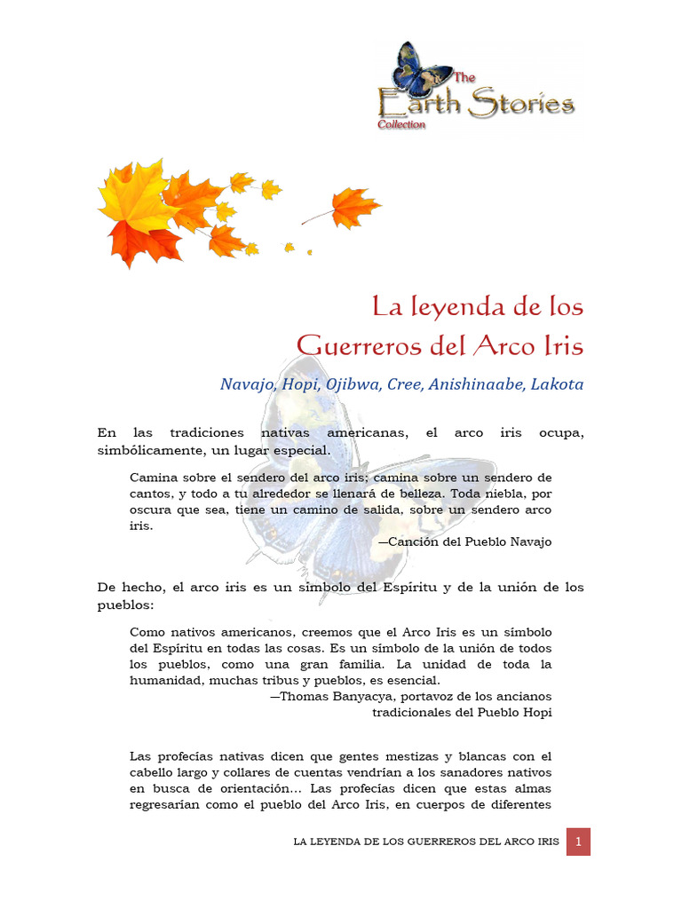 Leyenda de los Guerreros del Arco Iris | PDF