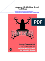 Human Development 3Rd Edition Arnett Test Bank Full Chapter PDF