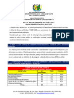 EDITAL DE RETIFICACAO No 03 ESPIGAO