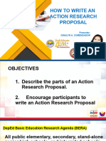 How To Write An Action Research Proposal