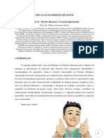 Modulo II - Direitos Humanos e Transdisciplinaridade Prof. Dr. Gilmar Antoniassi Junior