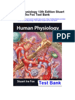 Human Physiology 13Th Edition Stuart Ira Fox Test Bank Full Chapter PDF