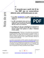 NP Recordatorio DGT Cumplimiento Manual VMP 240122 102020