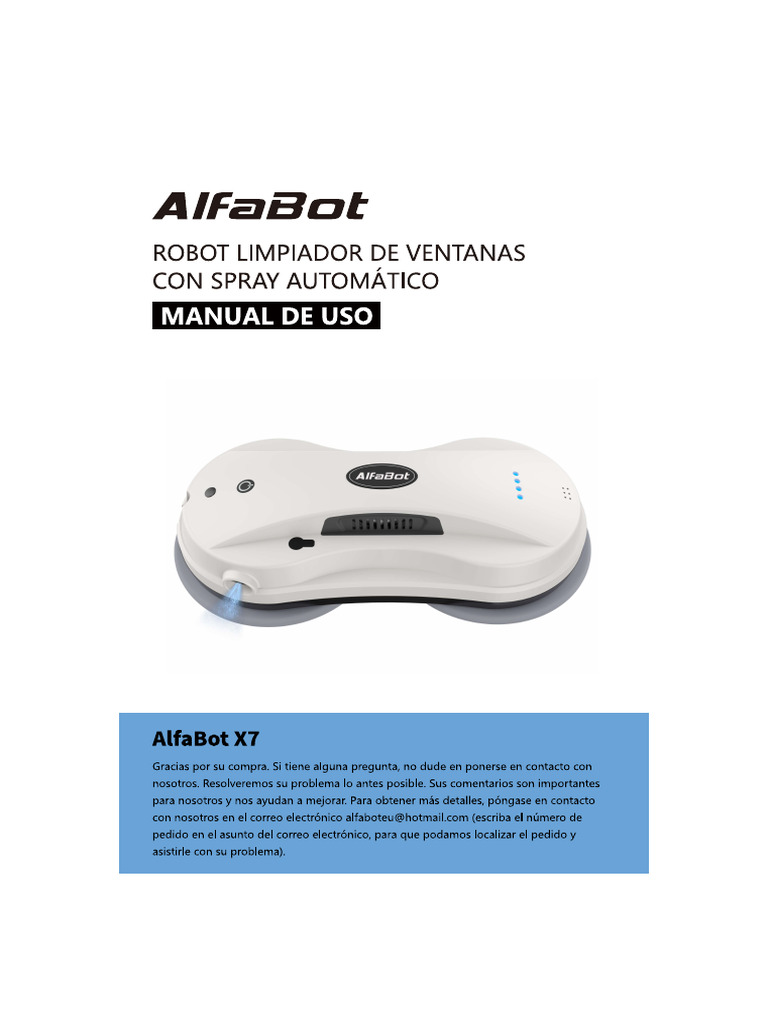 Alfabot Guide x7 Spanish | PDF