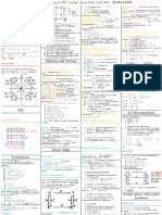 BSC, HS23 - CheatSheet LinAlg.