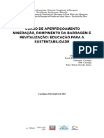 Mineração, Rompimento Da Barragem e Revitalização - Educação para A Sustentabilidade