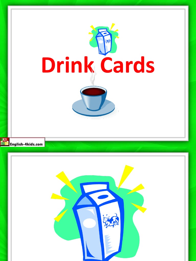 Drink Cards | PDF