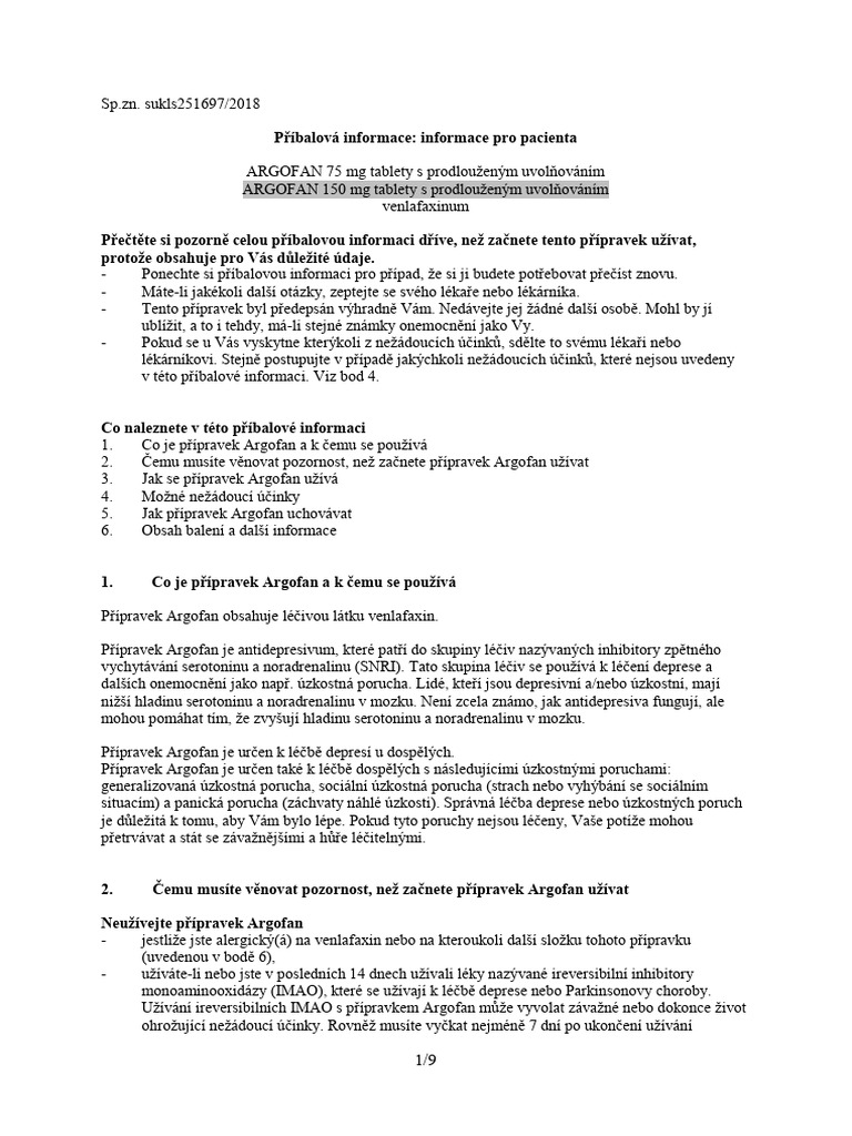 Argofan Pil | PDF