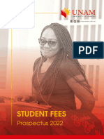 Prospectus 2022 Student Fees