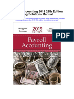 Payroll Accounting 2019 29Th Edition Bieg Solutions Manual Full Chapter PDF