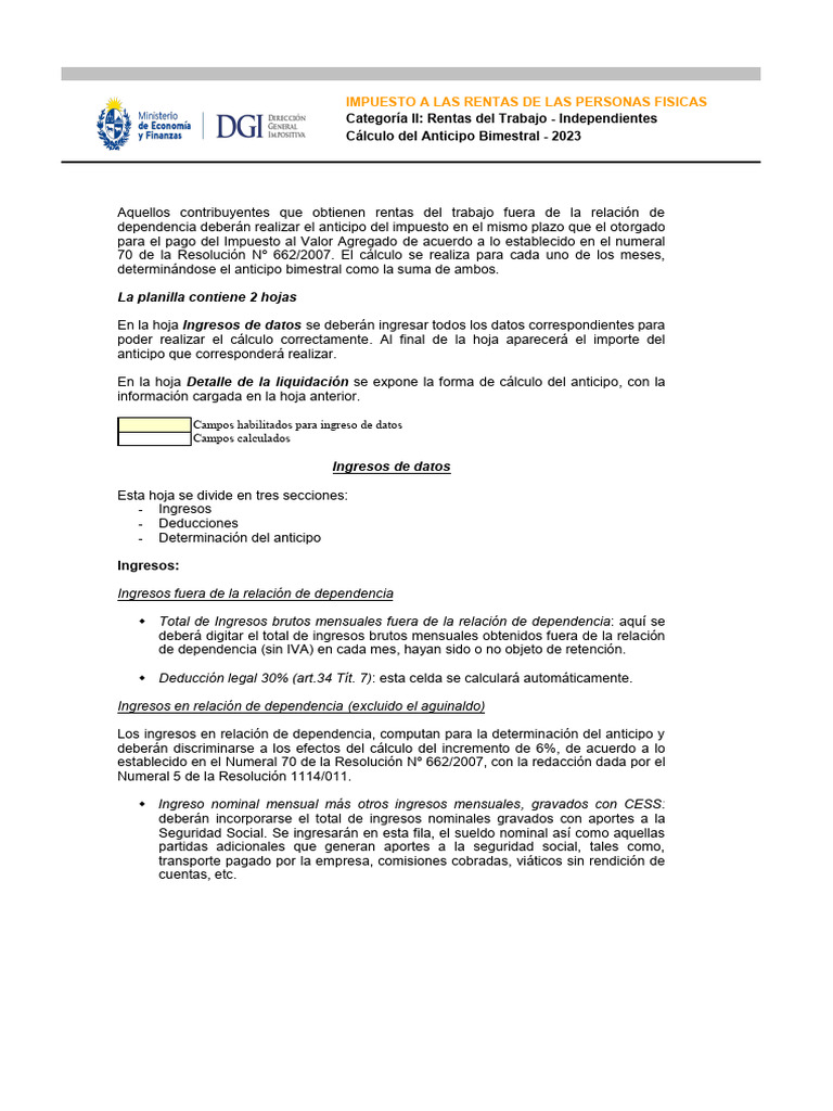 Simulador irpf bimestral no dependiente mayo 2023 pdf