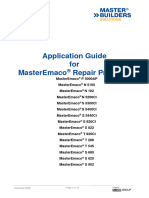 Masteremaco Application Guide
