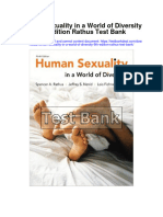 Human Sexuality in A World of Diversity 9Th Edition Rathus Test Bank Full Chapter PDF